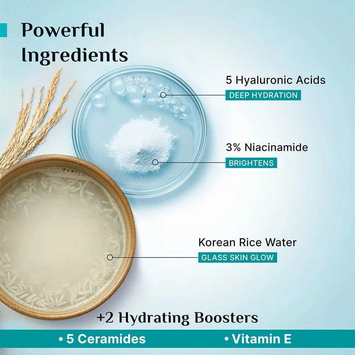 Korean Rice Water Hydra Glow Moisturizer